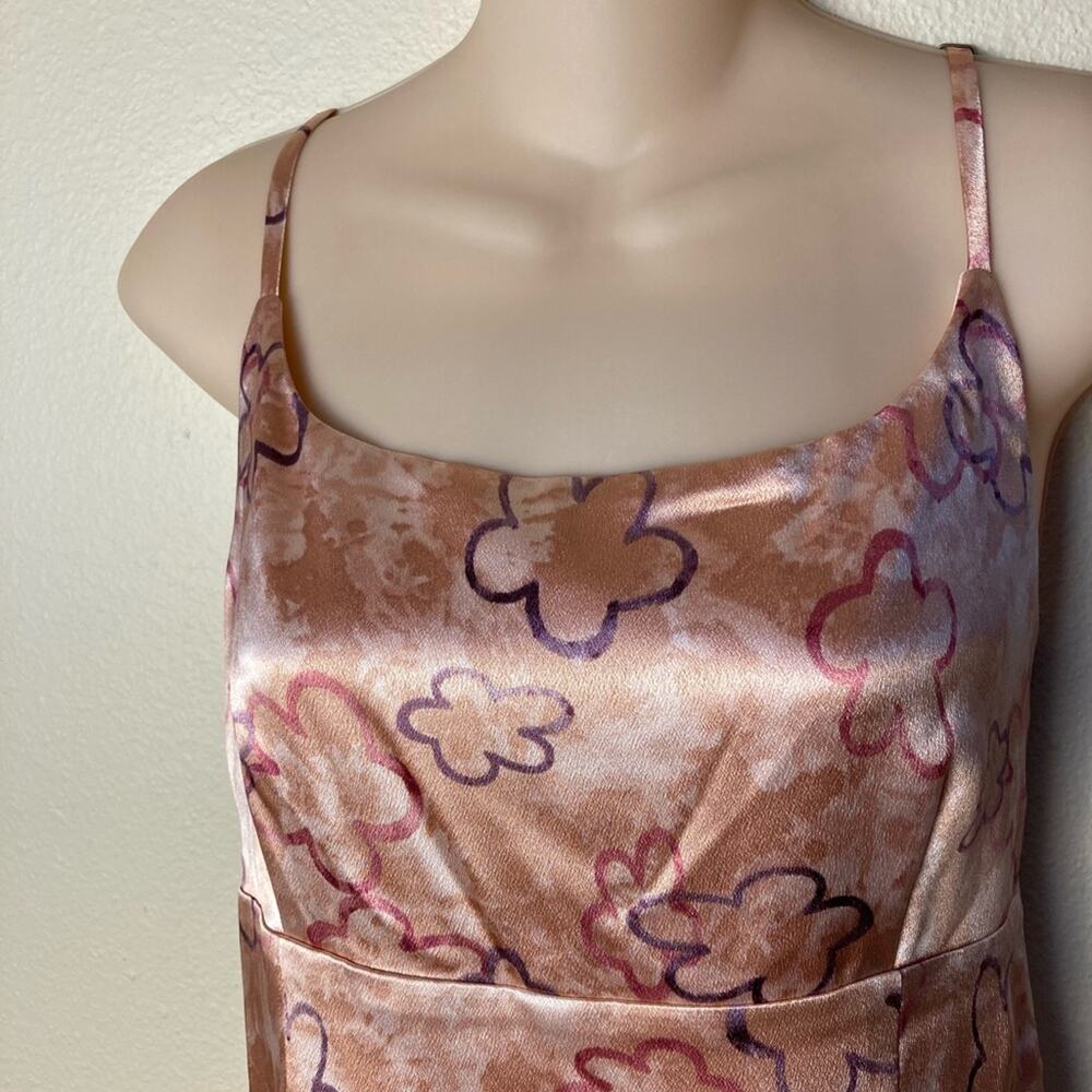 Wild Fable Women’s Sundress Size XL Pink Purple Flowers Fully Lined Dress - Picture 4 of 7